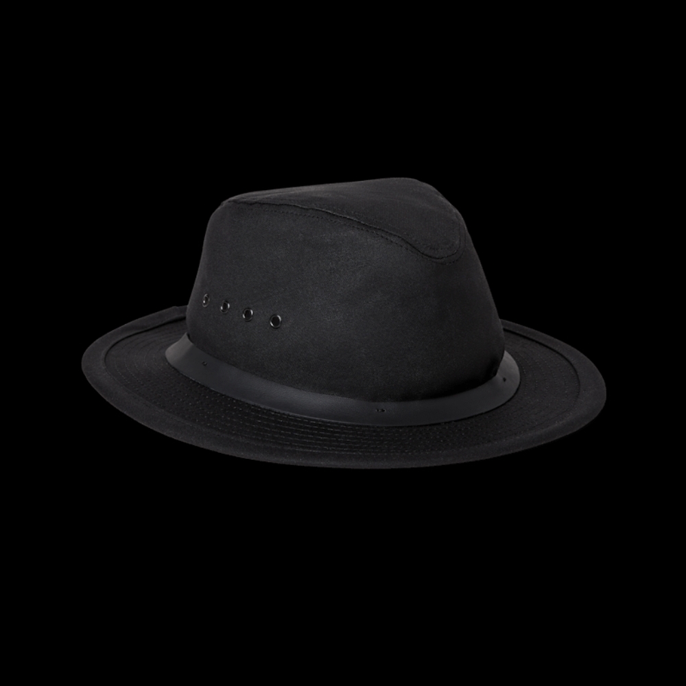 Tin Cloth Packer Hat - Black